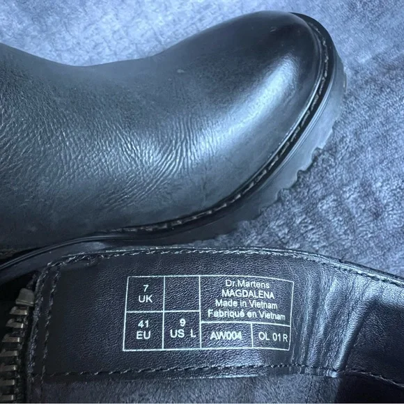 Dr. Martens Black Ankle Boots - Picture 12 of 16